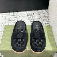 Super Clone Gucci Baotou Tuo Sheepskin Suede Rubber Spring Summer