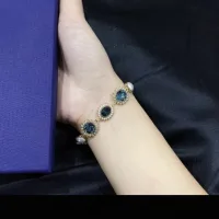 High Quality Reps Swarovski Bracelet Blue