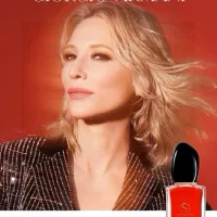 Reps Armani Perfume Red Elegant Temperament