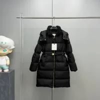 Designer Super Clone Moncler Outerwear Black Down Fleece Soft Sheepskin Urban Style Creamy White Winter