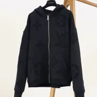 Luxury Louis Vuitton Jacket Red Autumn Winter And Side Pockets