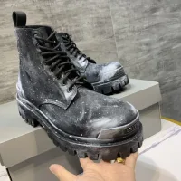 Reps Balenciaga Derby Shoes Nylon Patent Leather