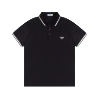 High Quality Designer Prada Brick Polo Shirt For Spring