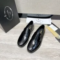 Luxury Prada Cowhide Leather Shoes