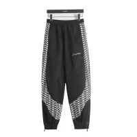 Reps Louis Vuitton Trousers Red Nylon Fabric Embroidery Patch