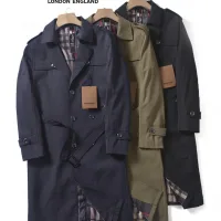 AAA Burberry Coats Red Winter