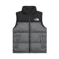 Designer The North Face Vest Copper Down Nylon Spring Embroidery