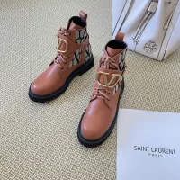 AAA Designer Valentino Dr. Martens Boots Ash Rubber Outsole