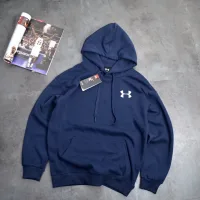 Designer Super Clone Under Armour Jacket Blue Cotton Pure Spring