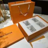 High Quality Luxury Louis Vuitton Crystal Glass Water Cup