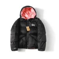 Reps High Quality Stussy Down Jacket Red Duck Autumn Winter
