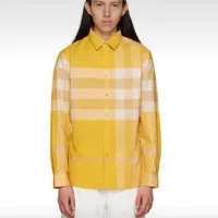High Quality 1:1 Mango Cotton Long-Sleeved Shirt