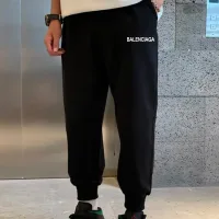AAA Balenciaga Casual Pants Red Cotton Suitable For All Body Types Spring Autumn