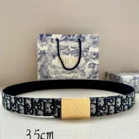Designer Dior Belt Red