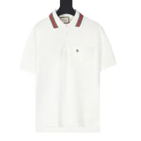 High Quality Gucci Cotton Short-Sleeved Polo Shirt For Summer