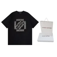 Aaa Louis Vuitton Cotton Short-Sleeved T-Shirt