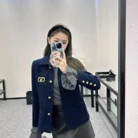 High Quality Valentino Gold Coat