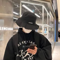 AAA Balenciaga T-Shirts Ash Cotton Pure Fleece Fabric