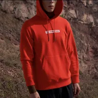 Luxury North Hoodie Red Fleece