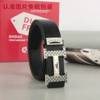 Super Clone Hermes Belt Red Cowhide