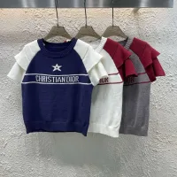 Designer Luxury Dior Jacquard Short Sleeves