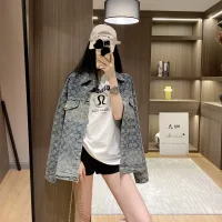 Aaa 1:1 Chrome Hearts Denim Short-Sleeved Shirts For Early Spring