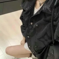 Luxury Louis Vuitton Denim Outerwear