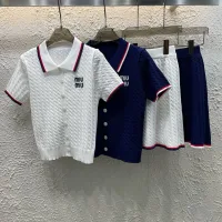 High Quality Luxury Miu Miu Short-Sleeved Shirts