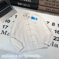 Luxury High Quality Adidas Outerwear Red Suede