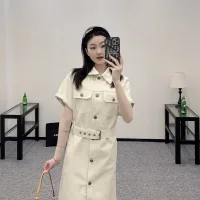 Designer Dior Cotton Short-Sleeved Shirts