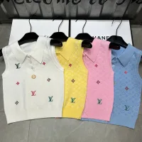 Designer Luxury Louis Vuitton Jacquard Vest