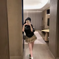 1:1 Aaa Burberry Plaid Short-Sleeved Shirts