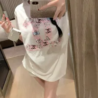 High Quality Luxury Chanel Stone Short-Sleeved T-Shirt