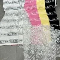 High Quality Miu Miu Jacquard Shawl