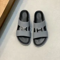 1:1 Hermès Cowhide Slippers