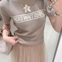 Designer 1:1 Dior Cashmere Short-Sleeved Shirt