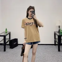 Aaa High Quality Fendi Cotton Short-Sleeved T-Shirts