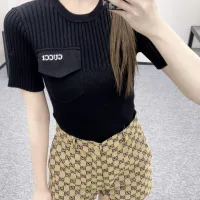 Designer 1:1 Gucci Jacquard Short Sleeves