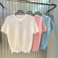 Luxury Aaa Chanel Jacquard Short Sleeves