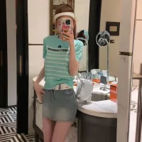 Designer Dior Jacquard Short Sleeves For Summer