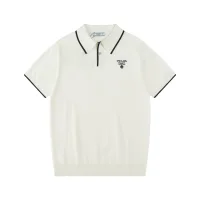 Aaa Designer Prada Short-Sleeved Shirts For Spring