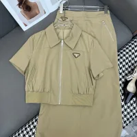 High Quality Luxury Prada Short-Sleeved Shirts