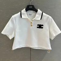 Designer Celine Short-Sleeved Shirt