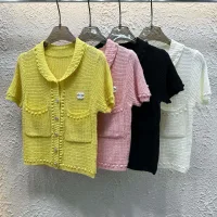 Designer Chanel Short-Sleeved Shirts