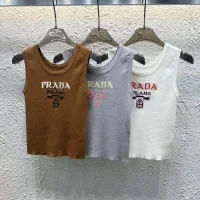 High Quality Prada Jacquard Vest
