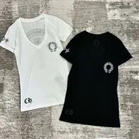 Luxury Designer Chrome Hearts Bamboo Short-Sleeved T-Shirt