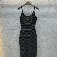 Designer Miu Miu Gold Dress