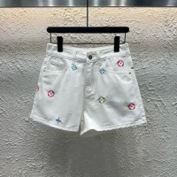 High Quality 1:1 Louis Vuitton Denim Shorts