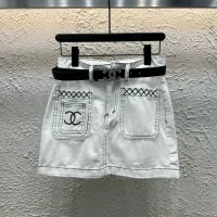 Aaa Chanel Denim Short Skirt