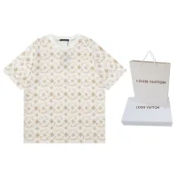 High Quality Louis Vuitton Cotton Short-Sleeved Shirt